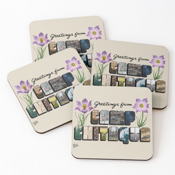 Item preview, Greetings From Camp Chitaqua designed and sold by spottedhound.
