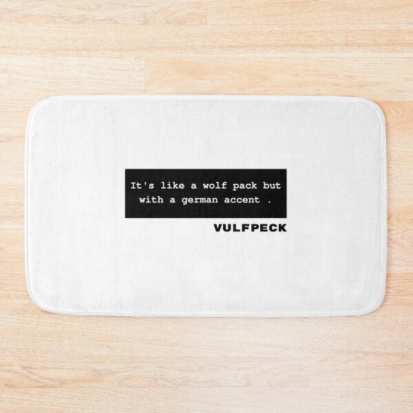 Item preview, VulfPeck - German Wolf Pack Quote designed and sold by stareve.