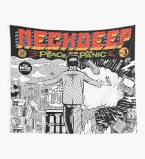 Peace and the panic Wall Tapestry