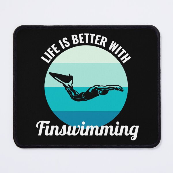 Item preview, Finswimming Swimming Swimmer Water Sport designed and sold by CuteDesigns1.