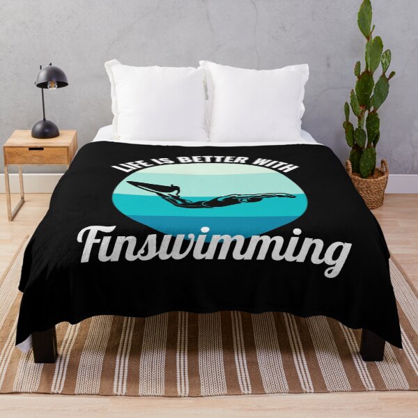 Item preview, Finswimming Swimming Swimmer Water Sport designed and sold by CuteDesigns1.