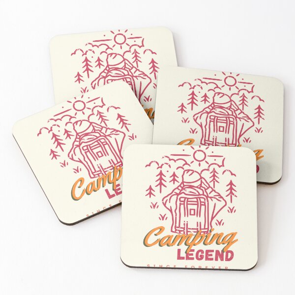 Item preview, Camping Legend Since Forever Funny Legendary Campers  designed and sold by Ay-mane.