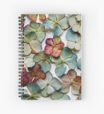 Hydrangea Petals no. 2 Spiral Notebook