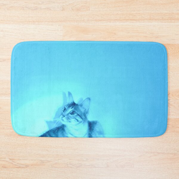 Item preview, Cat blue  designed and sold by gisis777.