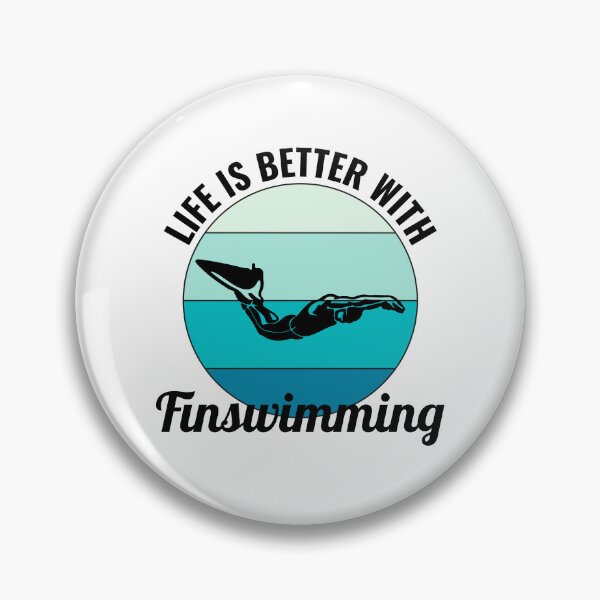 Item preview, Finswimming Swimming Swimmer Water Sport  designed and sold by CuteDesigns1.