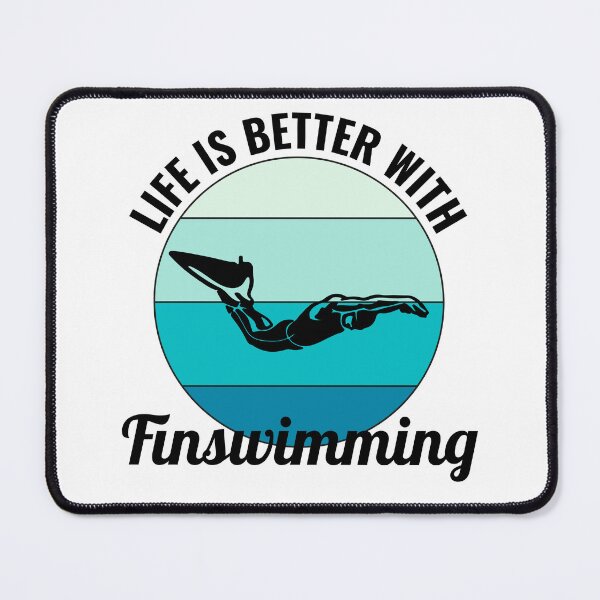 Item preview, Finswimming Swimming Swimmer Water Sport  designed and sold by CuteDesigns1.