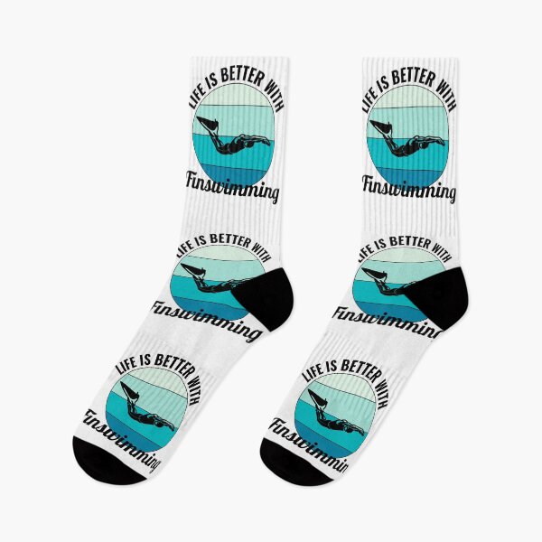 Item preview, Finswimming Swimming Swimmer Water Sport  designed and sold by CuteDesigns1.