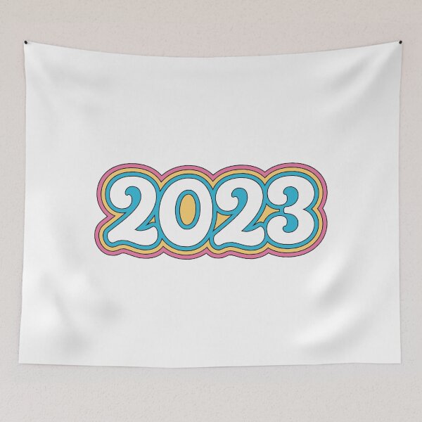 Item preview, 2023 happy new year rainbow  designed and sold by OkihanaShop.