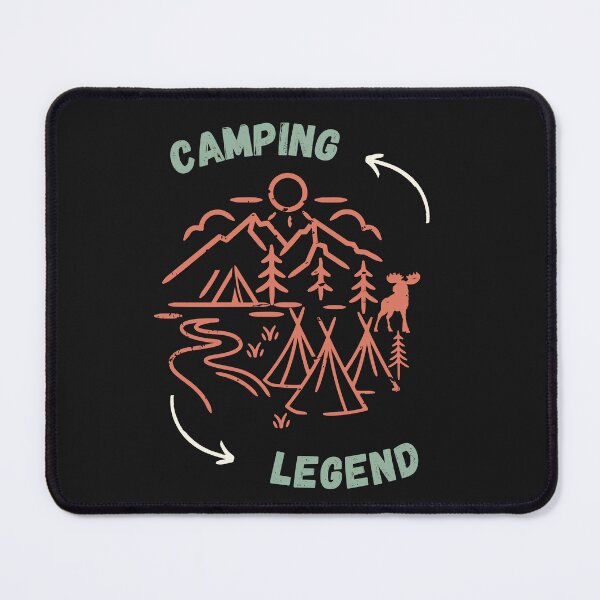 Item preview, Camping Legend Since Forever Funny Legendary Campers designed and sold by Ay-mane.