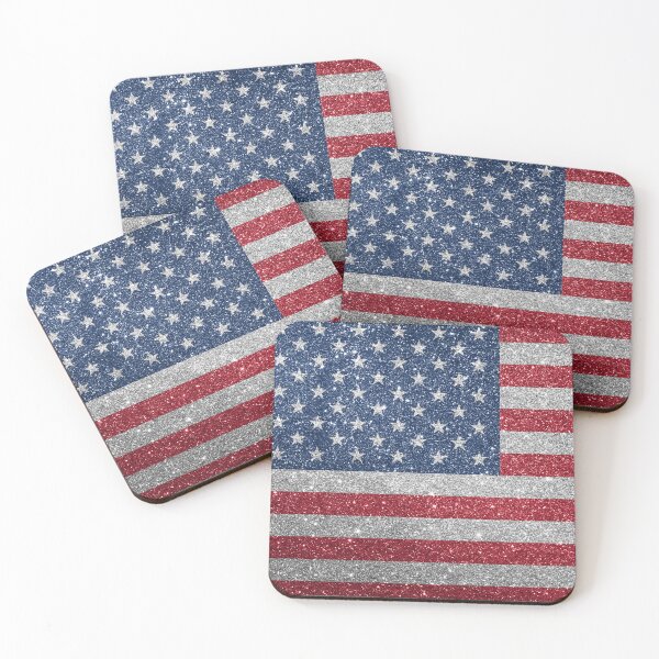 Item preview, Glitter American Flag designed and sold by ElishaKayne.
