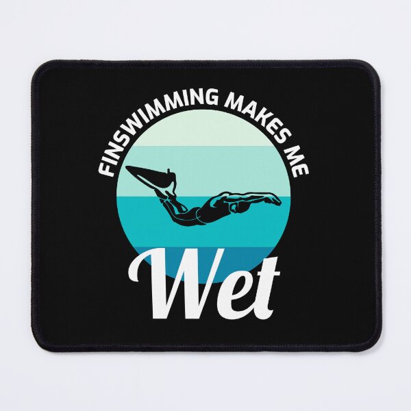 Item preview, Finswimming Swimming Swimmer Water Sport designed and sold by CuteDesigns1.