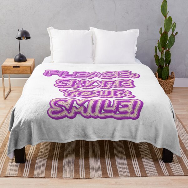 Item preview, "Please Share Your Smile!" Cute Design. Buy Now designed and sold by Health And Fitness Posts e-Store.