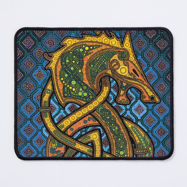 Item preview, Celtic Dragon Vertical designed and sold by DrKimsFineArt.