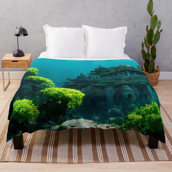 Item preview, Underwater Temple designed and sold by shokA Design.