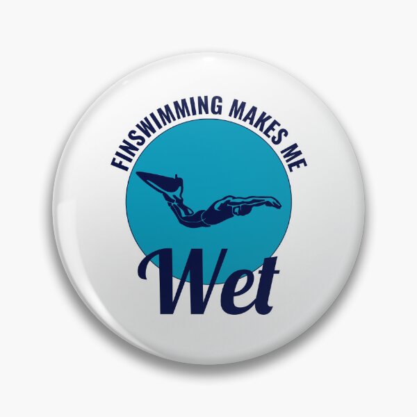 Item preview, Finswimming Swimming Swimmer Water Sport  designed and sold by CuteDesigns1.