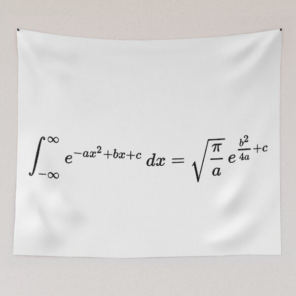 Item preview, math equations: generalised gaussian integral designed and sold by NoetherSym.