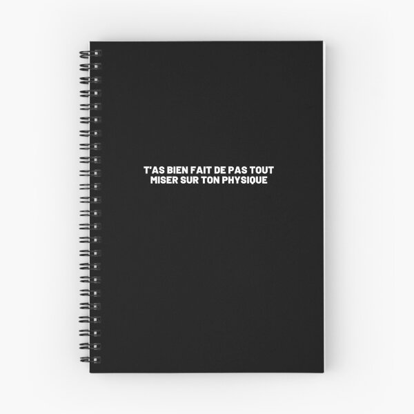 Item preview, T'as bien fait de pas tout miser sur le physique (Eric & Ramzy) designed and sold by Cultissime.