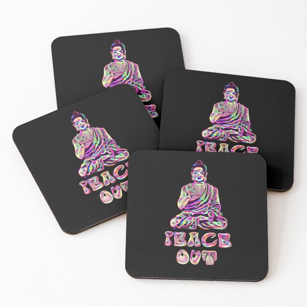 Item preview, Peace Out Buddha designed and sold by AintJames.