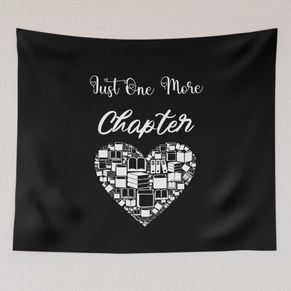 Item preview, Just One More Chapter, Reading, Book Lover, Librarian, Teacher Book, Book Lover Gift, Reading  designed and sold by Diferenty Shop  ⭐⭐⭐⭐⭐.