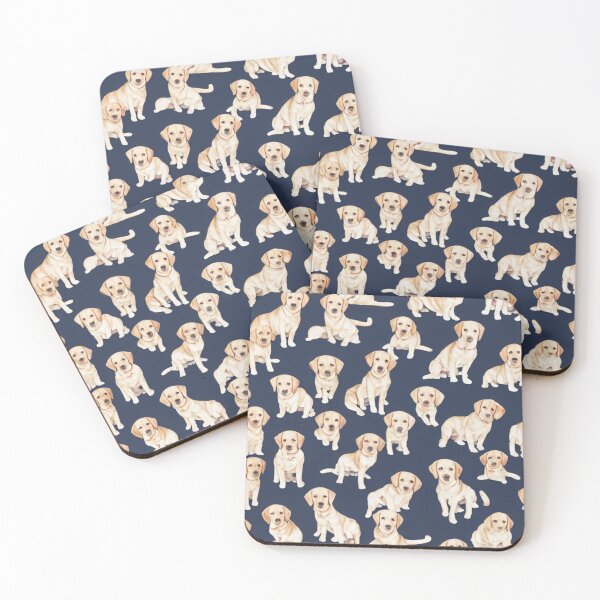 Item preview, Yellow Lab labrador pattern designed and sold by AsKartongs.