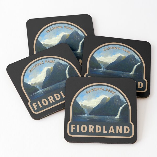 Item preview, Fiordland National Park New Zealand Watercolor designed and sold by KrisSidDesigns.