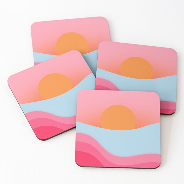 Item preview, Neon Sunset - Simple Sunset/Sunrise Design designed and sold by emilystp23.