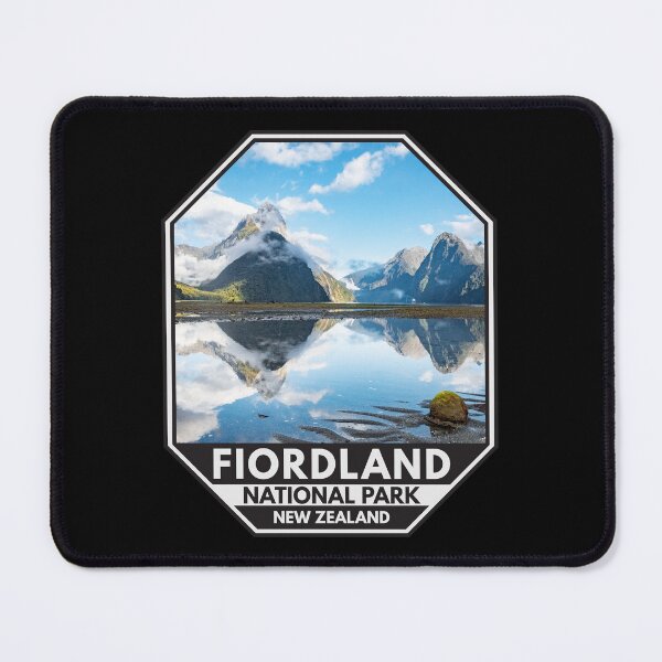 Item preview, Fiordland National Park New Zealand Emblem designed and sold by KrisSidDesigns.