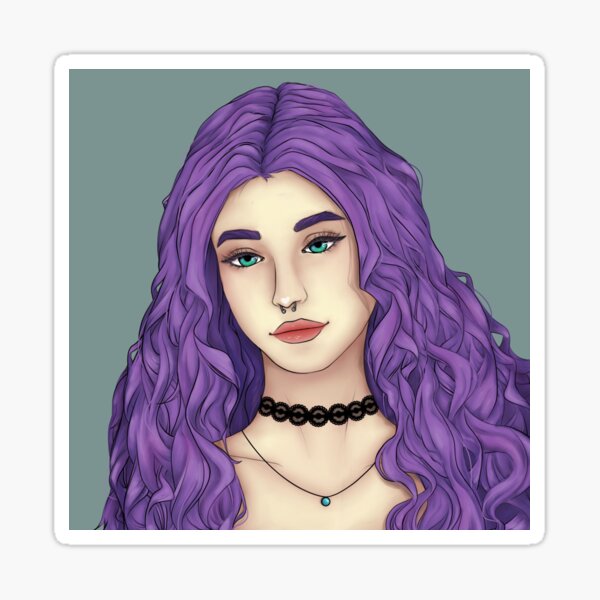 Aperçu de l'œuvre Stardew Valley Abigail Redessiner créée et vendue par Eleanor Coop.