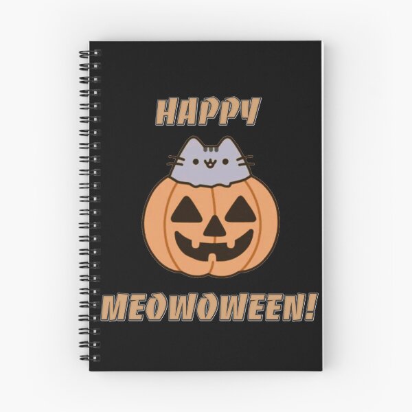 Item preview, Happy Halloween Cute Cat in Pumpkin designed and sold by CrossThunder.