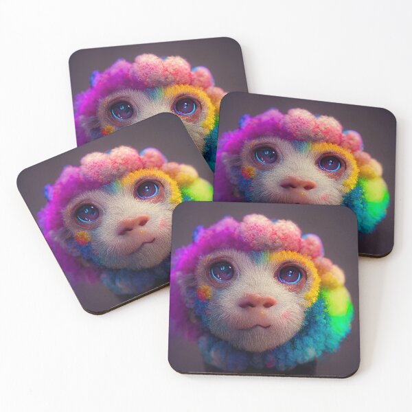 Item preview, Cute Rainbow Monkey  designed and sold by shokA Design.