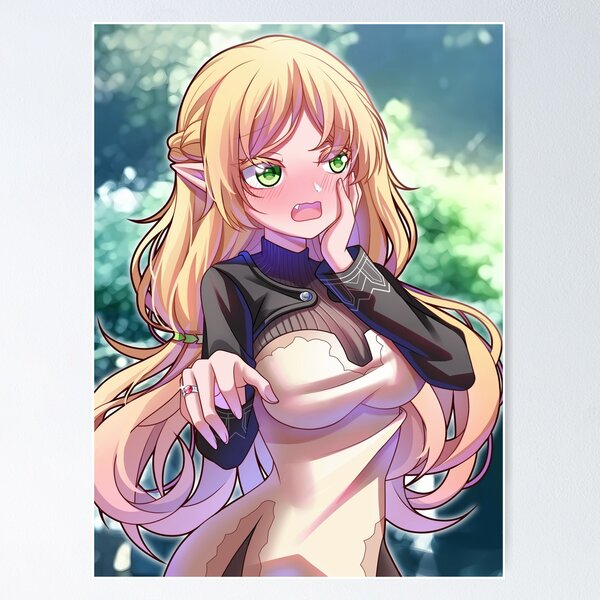 Poster Uncle from Another World Isekai Ojisan Mabel Elf Wall scroll Art  Picture