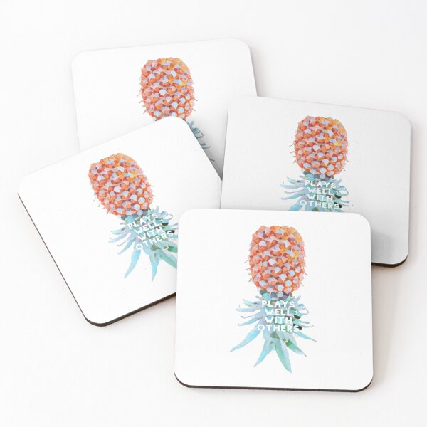 Item preview, Plays well with others- Upside down pineapple designed and sold by DDDirtyfun.