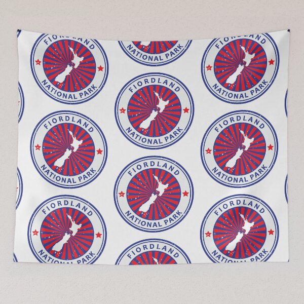 Item preview, Fiordland National Park New Zealand Country Symbol designed and sold by KrisSidDesigns.