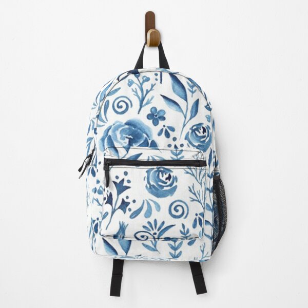 Item preview, Blue flowers pattern designed and sold by thomaspascale.