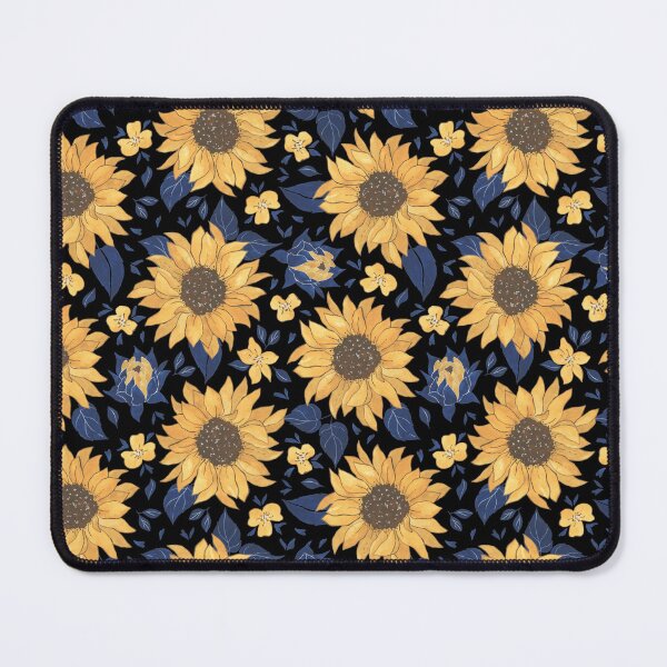Item preview, Yellow Flower - Black designed and sold by LIENZO Graphics ⭐⭐⭐⭐.