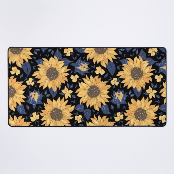 Item preview, Yellow Flower - Black designed and sold by LIENZO Graphics ⭐⭐⭐⭐.