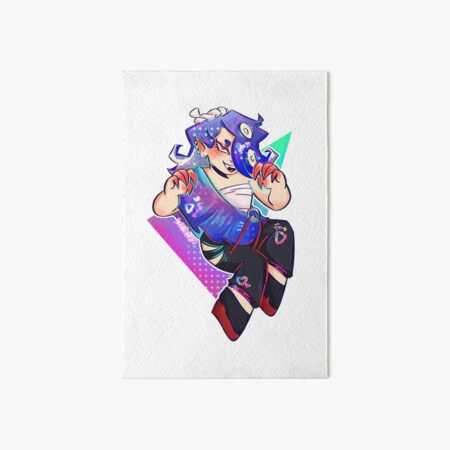 shiver splatoon 3 !! Art Board Print for Sale by d3lirlum