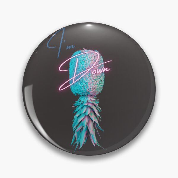 Item preview, Copy of I'm Down- Upside down pineapple designed and sold by DDDirtyfun.