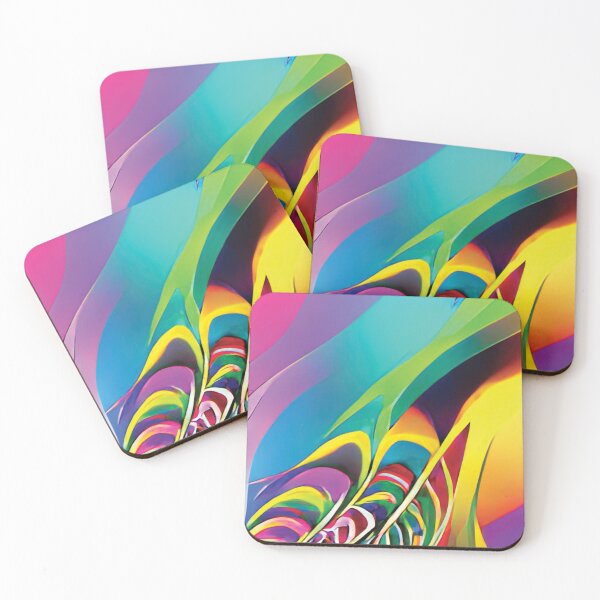 Item preview, Vibrant Life Abstract Digital Paintings designed and sold by ThinkFun! Design.