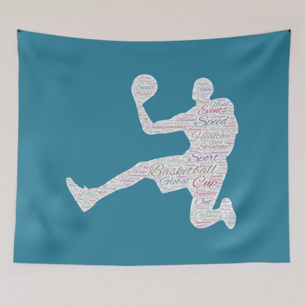 Item preview, Basketball Player Word Design  designed and sold by Jodes16.