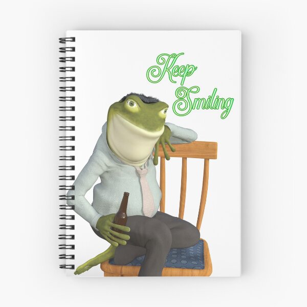 Item preview, Keep Smiling Frog designed and sold by SilvioJust.