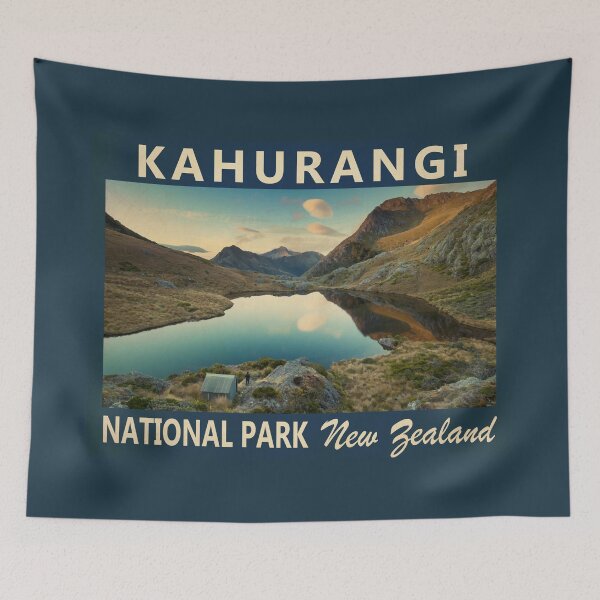 Item preview, Kahurangi National Park New Zealand Vintage designed and sold by KrisSidDesigns.