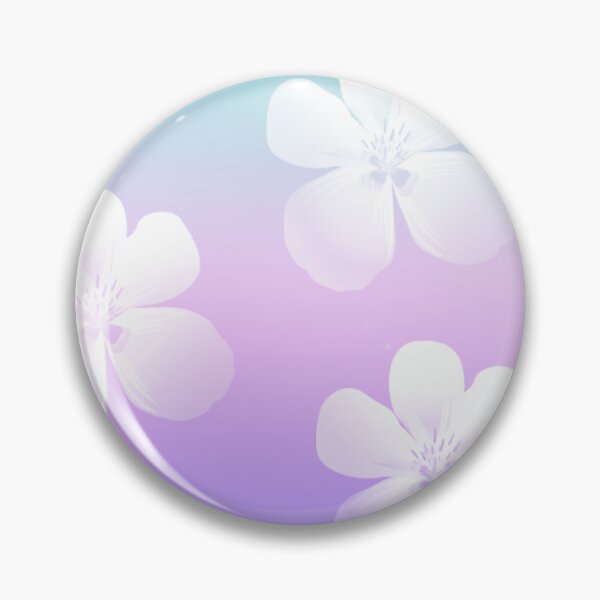 Item preview, Aesthetically pleasing green- pink- purple gradient with white flower pattern designed and sold by justsannex.