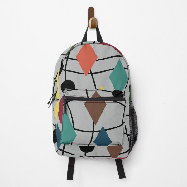 Item preview, Colorful Mid Century Modern Geometric Abstract 556 designed and sold by tonymagnerart.