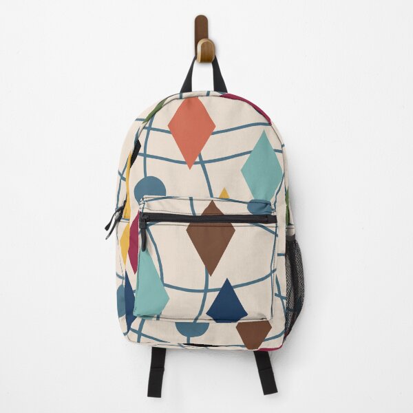Artikelvorschau, Colorful Mid Century Modern Geometric Abstract 554 entworfen und verkauft von tonymagnerart.