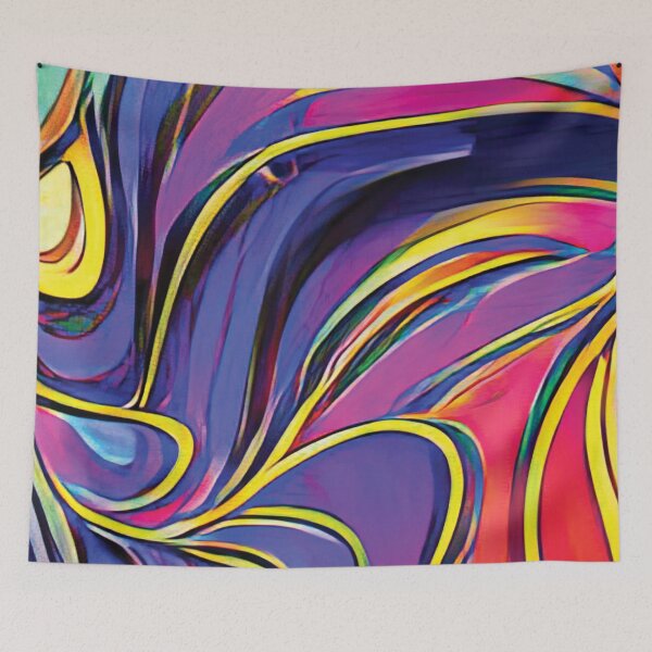 Item preview, Vibrant Life Abstract Digital Paintings designed and sold by ThinkFun! Design.