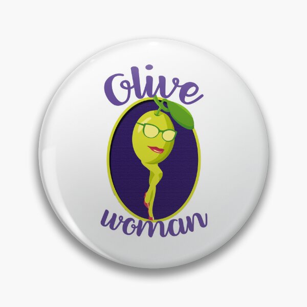 Item preview, English olive woman illustration designed and sold by CreandoLios.