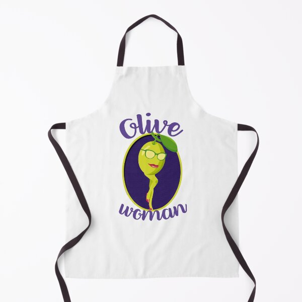 Item preview, English olive woman illustration designed and sold by CreandoLios.