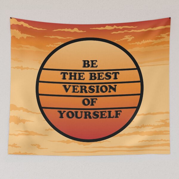 Item preview, Be the Best Version of Yourself Motivational Quote designed and sold by bolimj.