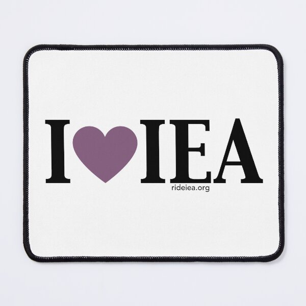 Item preview, I love IEA - Purple - Transparent Background designed and sold by OfficialRideIEA.